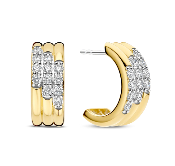 Ohrringe Ti Sento Milano Dame in Silber Cubic Zirconia 78053ZY - 78053ZY